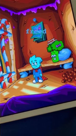Pajama Sam 3 escaping jail ￼￼