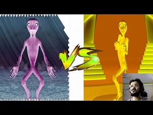 Dame Tu Cosita Vs El Taiger(Me Kemaste) Reverse Dance Challenge with Invert Color mix Part 1