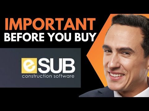 eSUB Subcontractor Software Review: 12 Things You Need To Know (Best Church Management Software)