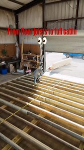 This is how a cabin shell comes together — one step at a time. 🏗️ Strong floors, clean framing, and no rushing the process. Build it right early, and the rest falls into place. If you’re in Texas and looking for a shed, cabin shell, animal shelter, or greenhouse, comment “website” below and we’ll send you the link to our site! | Eagle Ridge Barn Builders LLC