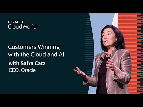 Safra Catz Keynote on Customers Winning with the Cloud and AI: Oracle CloudWorld 2024