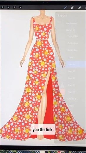 Speed up your fashion art with instant Procreate brushes! Comment "INSTANT" for the set ⤵️