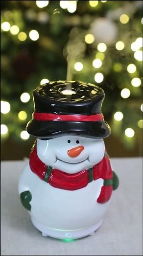 Cutest Christmas Snowman Diffuser | Holiday Decor Gift Idea
