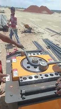 Rebar bending machine