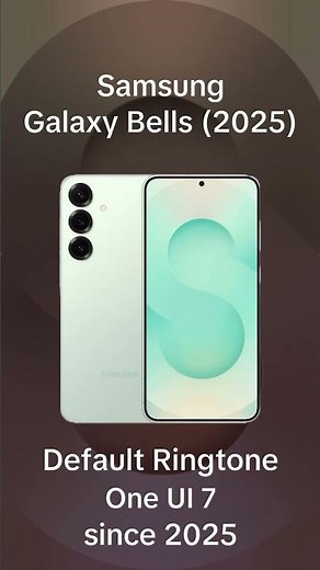 Samsung - Galaxy Bells (2025) (default ringtone) #samsung #samsungringtones #youtube #overthehorizon