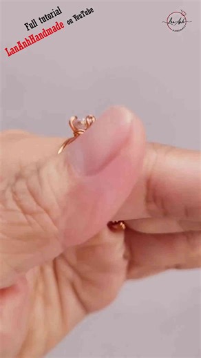 Prong ring - free tutorial video link above the title #shortsvideo #ring #diy
