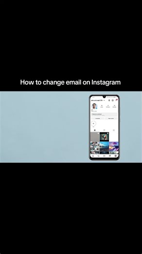 Cómo cambiar el correo electrónico en Instagram