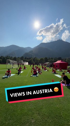 Liverpool Pre-Season Training Camp Views in Austria