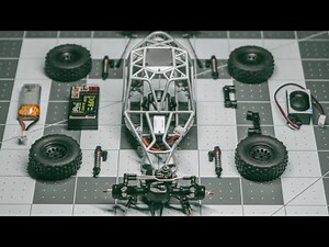 Orlandoo Hunter 1/32 RC Rock Crawler Build & Run