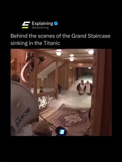 Behind the Scenes of Titanic's Grand Staircase Sinking