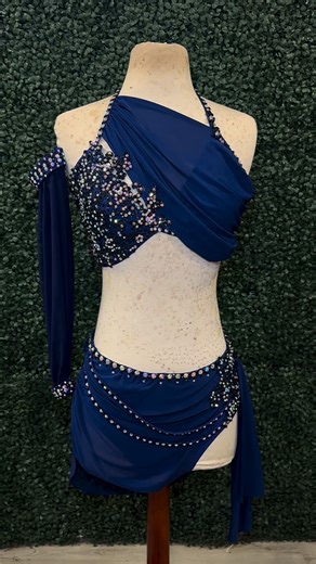 Essential Designs NY on Instagram: "Designed to stand out under the lights ✨ A completely custom lyrical costume created for Maya from @gardencitydancestudio is TOTALLY READY to hit the competition stage 🤍"