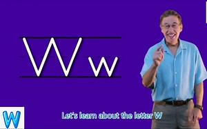 自然拼读初级视频Learn about the alphabet by Jack Hartmann-Letter W