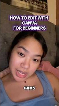 How To Edit Using Canva For BEGINNERS! #canvatutorial #editingtutorial #beginnerediting