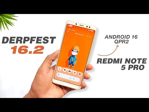 DerpFest 16.2 Redmi Note 5 Pro | Android 16 QPR2 | Detailed Review