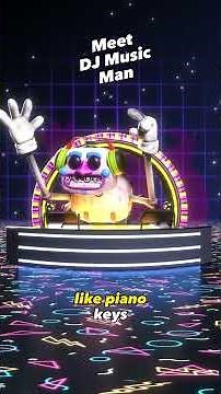 DJ Music Man's TRUE Purpose #fnaf #shorts