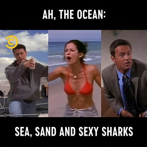 Chandler watches WHAT?! 😂🦈 | Comedy Central UK