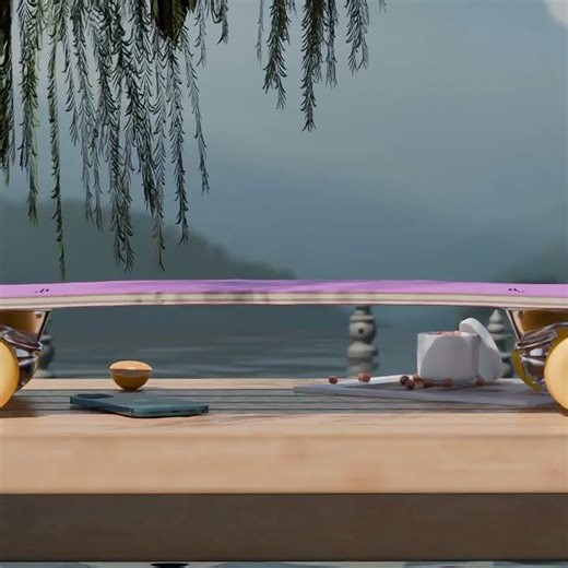 Wholesale Cheap Adult Wood Carbon Complete Custom Print Double Kick Maple Skateboard