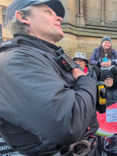 Humorous Moment with Oxford Police Constable