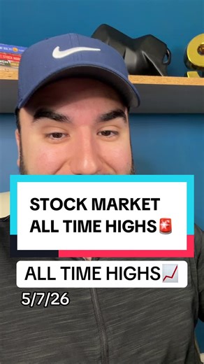 Stock Market ALL TIME HIGHS!📈 #stocks #nasdaq #stockmarket #money #finance