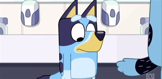 Bluey and Bingo Bathroom Antics