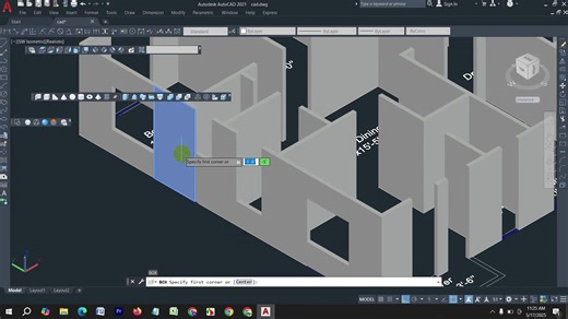 69K views · 1.3K reactions | AutoCAD 2d to 3d | AutoCAD 3D house modeling | AutoCAD simple 2d floor plan to 3d house| AutoCAD 2025 | Engr Momin Ahmed | Facebook