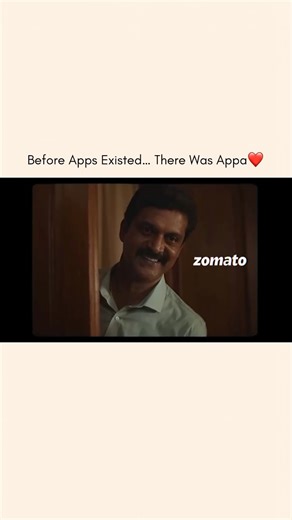 AdIntel TV on Instagram: "Zomato’s “Appa” Father’s Day ad (June 2025) hits where it hurts the heart. The film draws a beautiful parallel between modern mobile apps and “Appa” (father), showing how dads have always been our GPS, chef, mechanic, and personal bodyguard long before smartphones existed. With clever references to Spotify, Truecaller, and navigation apps, the ad reminds us that these digital tools are just modern versions of the care, protection, and guidance fathers have provided manu