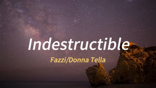 “我，坚不可摧”—《Indestructible》