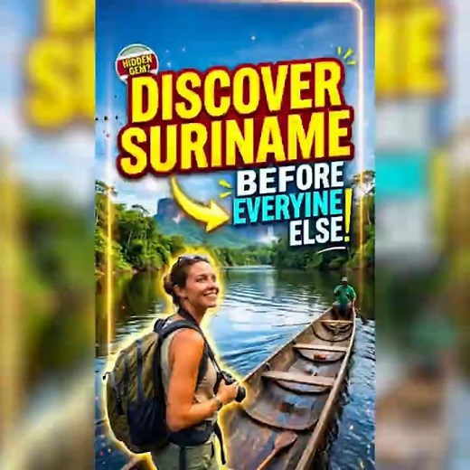 🌿😱 South America’s Best Kept Secret? Discover Suriname Before Everyone Else! 🇸🇷✨
