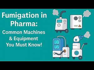 Fumigation in Pharma: Common Machines & Equipment You Must Know #PharmaFumigation #FoggingSystem