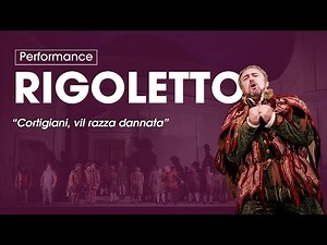 Igor Golovatenko performs "Cortigiani, vil razza dannata" from Verdi's RIGOLETTO