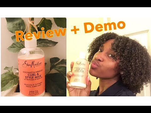 Product Review: Shea Moisture Curl and Style Milk
