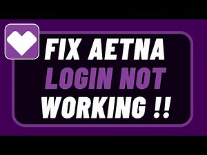 How to Fix Aetna Health Login Not Working - Aetna Health Login Issue !