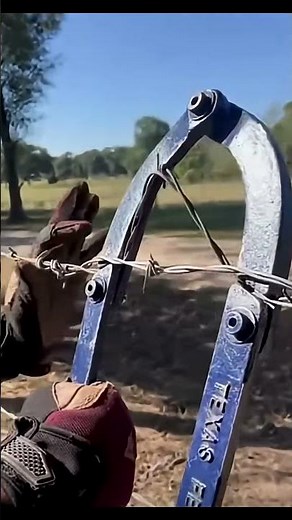 Barbed Wire Stretcher Tool - Texas Fence Fixer - Farm Tool Spotlight (Amazon link in description)
