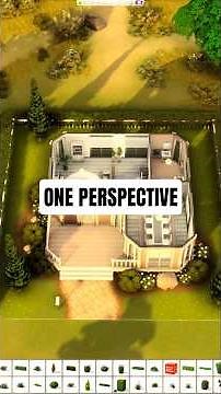 ONE PERSPECTIVE Sims 4 Build Challenge
