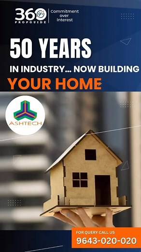 For 50 years, Ashtech has been building India’s backbone — highways, bridges, plants. Now, for the first time, they’re building something closer to heart: your home. Sector 12, Greater Noida West — a low-density 5.6-acre enclave of Limited Edition 3 & 4 BHK residences with private lifts, grand balconies, and future-ready amenities. Luxury, without the hype — and without the crazy price tag. #AshtechHomes #GreaterNoidaWest #LuxuryLiving #LegacyInEveryBrick #PrivateLiftResidences #Sector12Luxury #