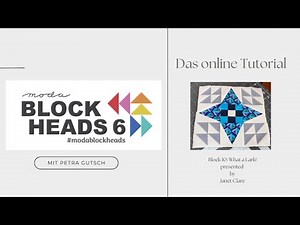 #82 Moda Blockheads 6 – Block 10a 😍 A Must-Sew Block!