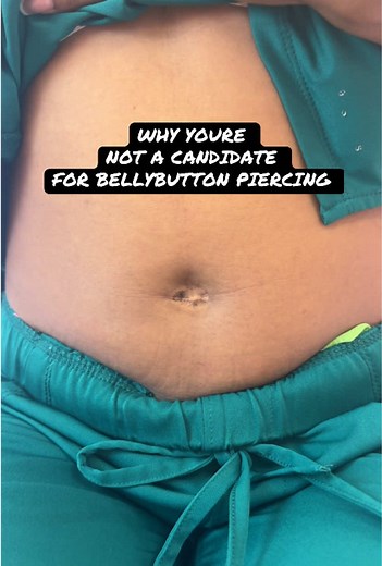 Can I get my bellybutton pierced? Do I have the right anatomy ? #greenscreen
