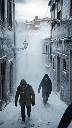 When Lisbon Froze | A Frozen Disaster in Portugal #snow #frozendisaster