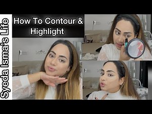 How To Do Contouring And Highlight‼️| How To Use Contour Stick Step By Step‼️