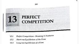 13.PERFECT COMPETITION.pdf - Economics - Notes - Teachmint