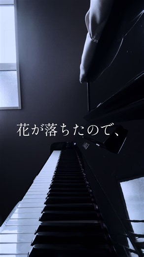 花が落ちたので、/一二三 | 1部歌詞を抜かしてます。曲名で季節を表してるのがとても素敵ですよね(*´˘`*)#ピアノ #耳コピ