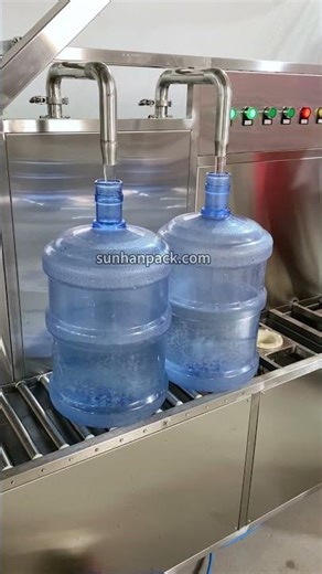 Double Heads Large Gallon Bottle Filling Machine #fillingmachine