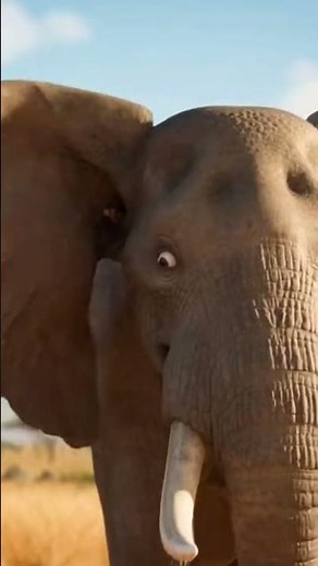 Mouse vs Elephant: The Ultimate Underdog Battle in Nature #mous #elephant #animals #nature #battle