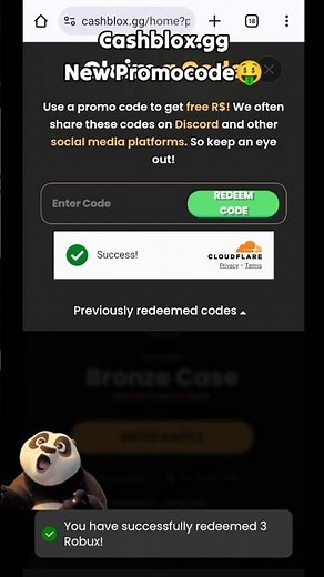 CashBlox.gg New Promocode 2025🤑 #roblox #cashblox.gg #promocode #shorts #short #trend #fy