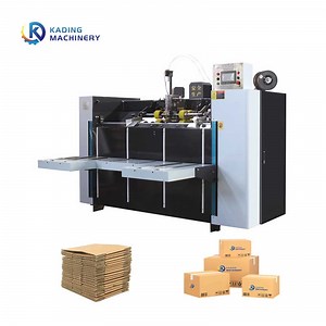 [Hot Item] Double Piece Semi-Auto Box Stitching Machine Carton Box Stitcher Machine