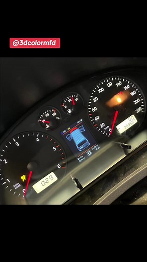 Enhance Your Dashboard with the 3D Color MFD for VAG, VW, Audi, Skoda, and Seat