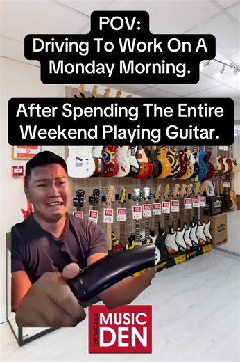 Guitarists Feel the Monday Blues in Music Memes