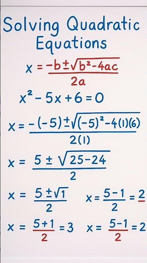 Stop!! Struggling Solve any Quadratic equations the Easy Way " Using Formula Method"