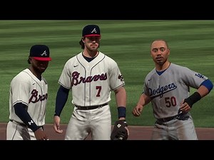 Los Angeles Dodgers vs Atlanta Braves | NLCS Game 6 - MLB 10/23 Highlights - MLB The Show 21