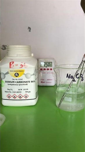Exothermic Process #chemicalreaction #chemistrypage